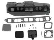 Early Mercruiser 3.0L 2 bbl Rochester manifold 96705A1 18-1955-1