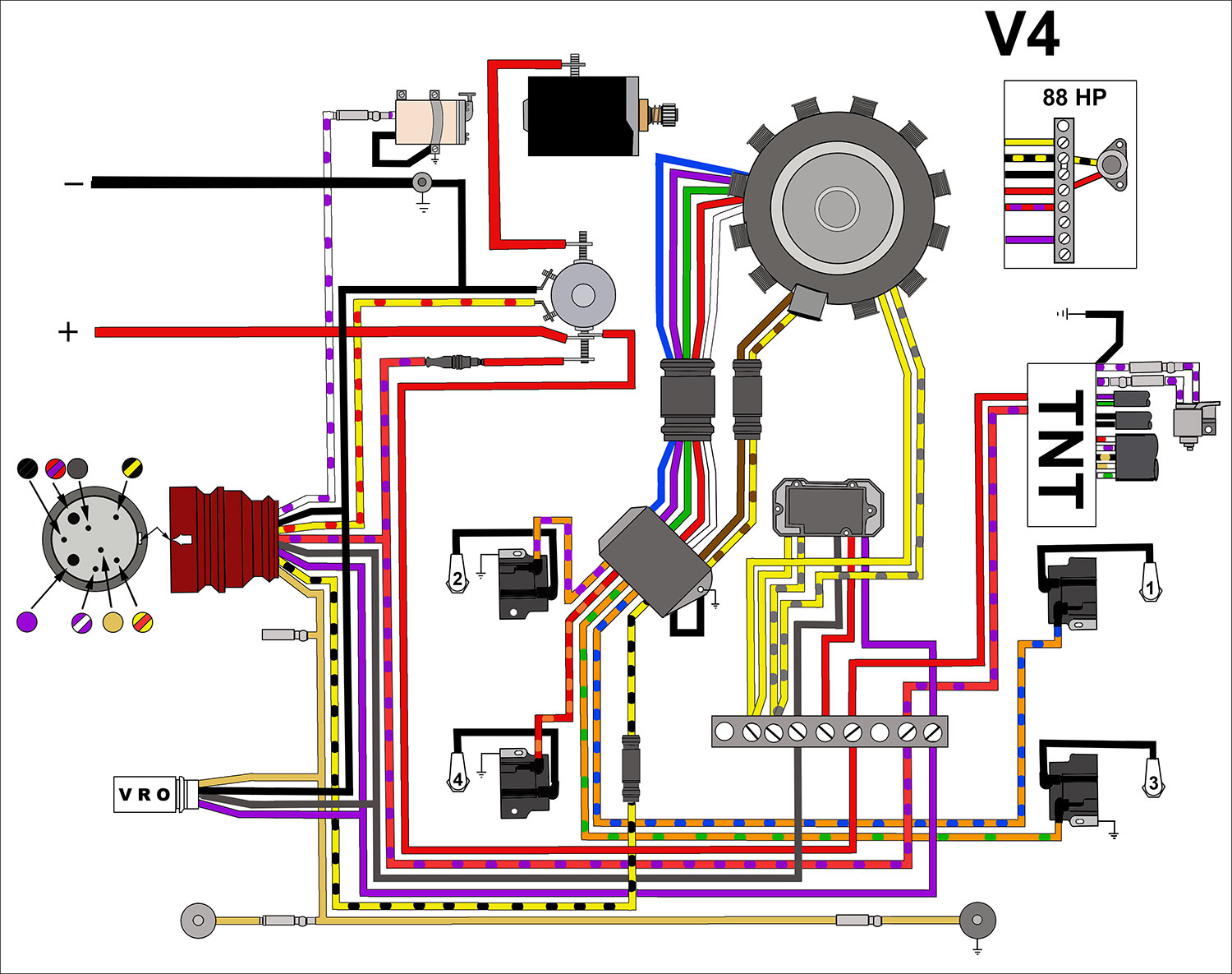 1977 Evinrude V4 Wiring Schematics - Wiring Diagram Database