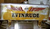 1932 EVINRUDE GAS TANK