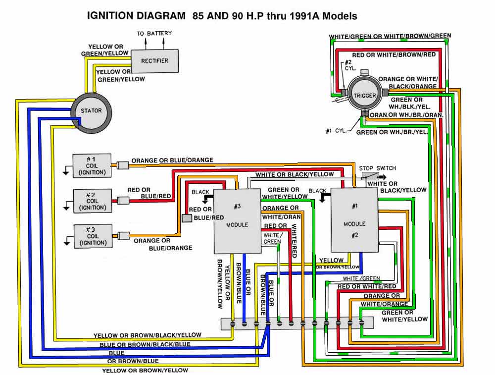 Ignition Key Wiring Help 1988 35hp