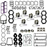 Johnson Evinrude V6 Crossflow Small Bore rebuild kit
