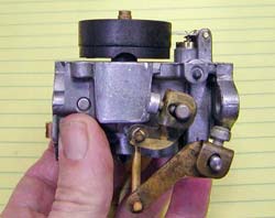 Evinrude Johnson small motor carb assembled